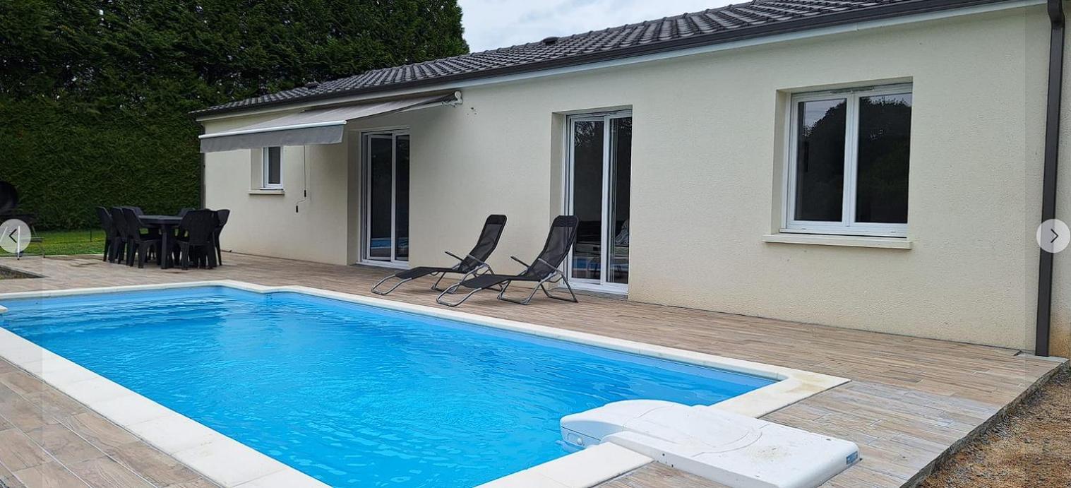 Les Granges De Soulagnieux Et Sa Piscine Privee Βίλα Piégut-Pluviers Εξωτερικό φωτογραφία